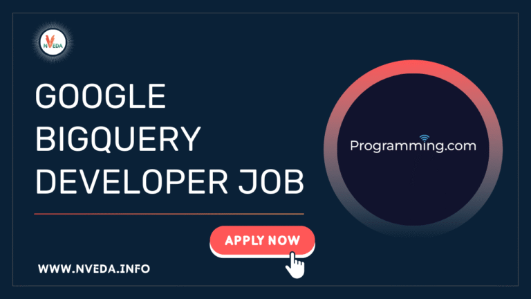 Google BigQuery Developer Job - Programming_Com