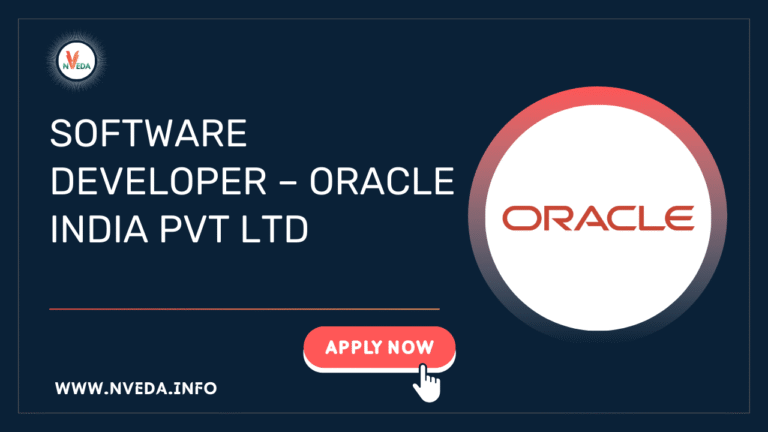 Software Developer – Oracle India Pvt Ltd